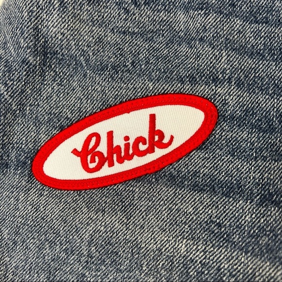 REVICE Patch Jean Shorts High Rise Cutoff
Raw Hem Size 26, NWT! - Picture 5 of 10